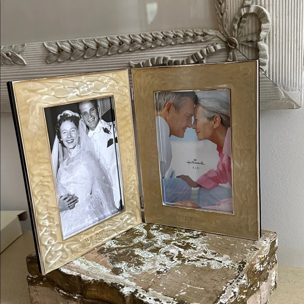 LAST HALLMARK Double 4x6 Anniversary Picture Frame